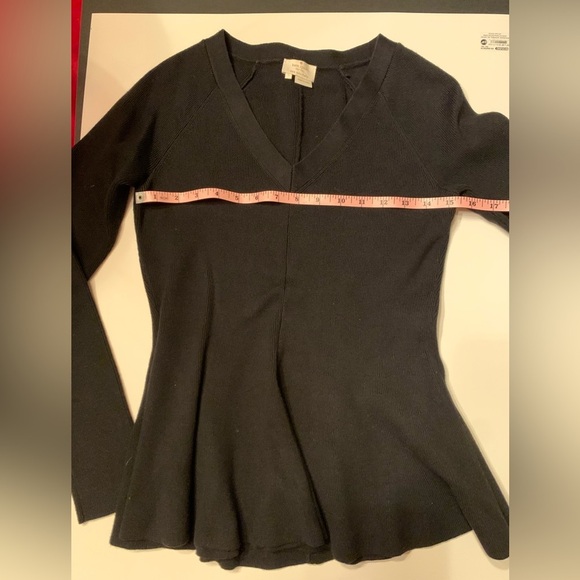 Kate Spade peplum sweater - Picture 4 of 6